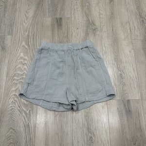Madewell Blue Gauze Shorts